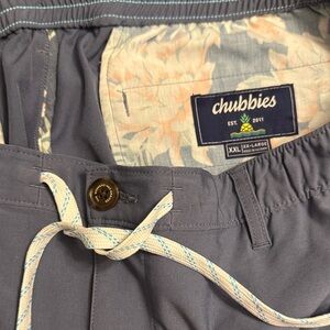 Chubbies Blue Gray (Ice Caps) Performance pant XXL